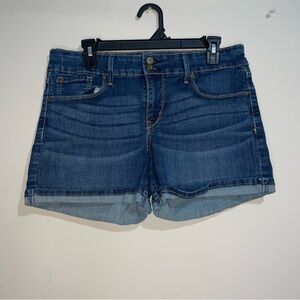 Denizen From Levi’s Dark Wash Modern Shorts 16 1/4” Waist